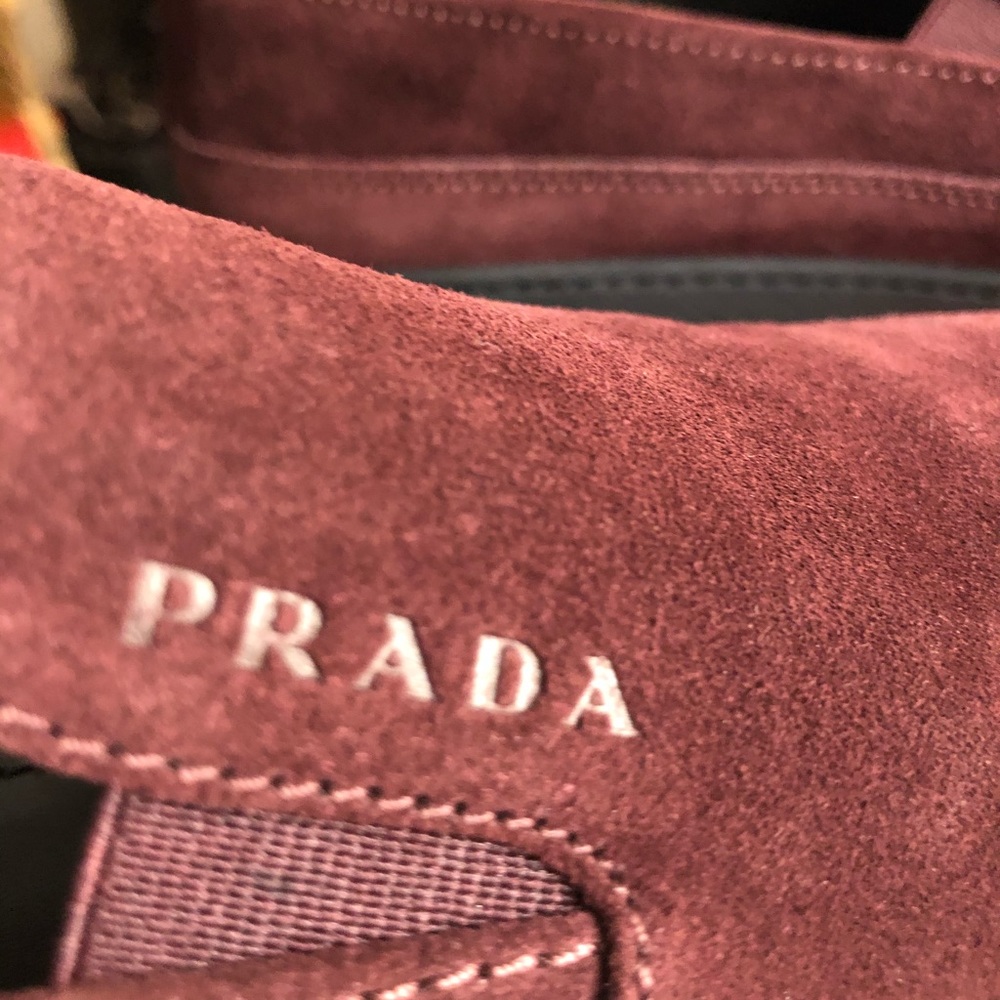 PRADA PLATEFORM SLIP ON SNEAKERS - Picture 5 of 8